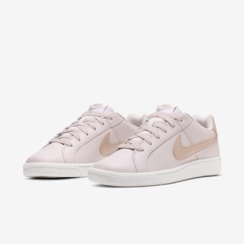 Nike Court Royale - Női Utcai Cipő - Rózsaszín/Fehér/Khaki Szürke